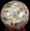 Polished Rhyolite Sphere - Madagascar #71557-1
